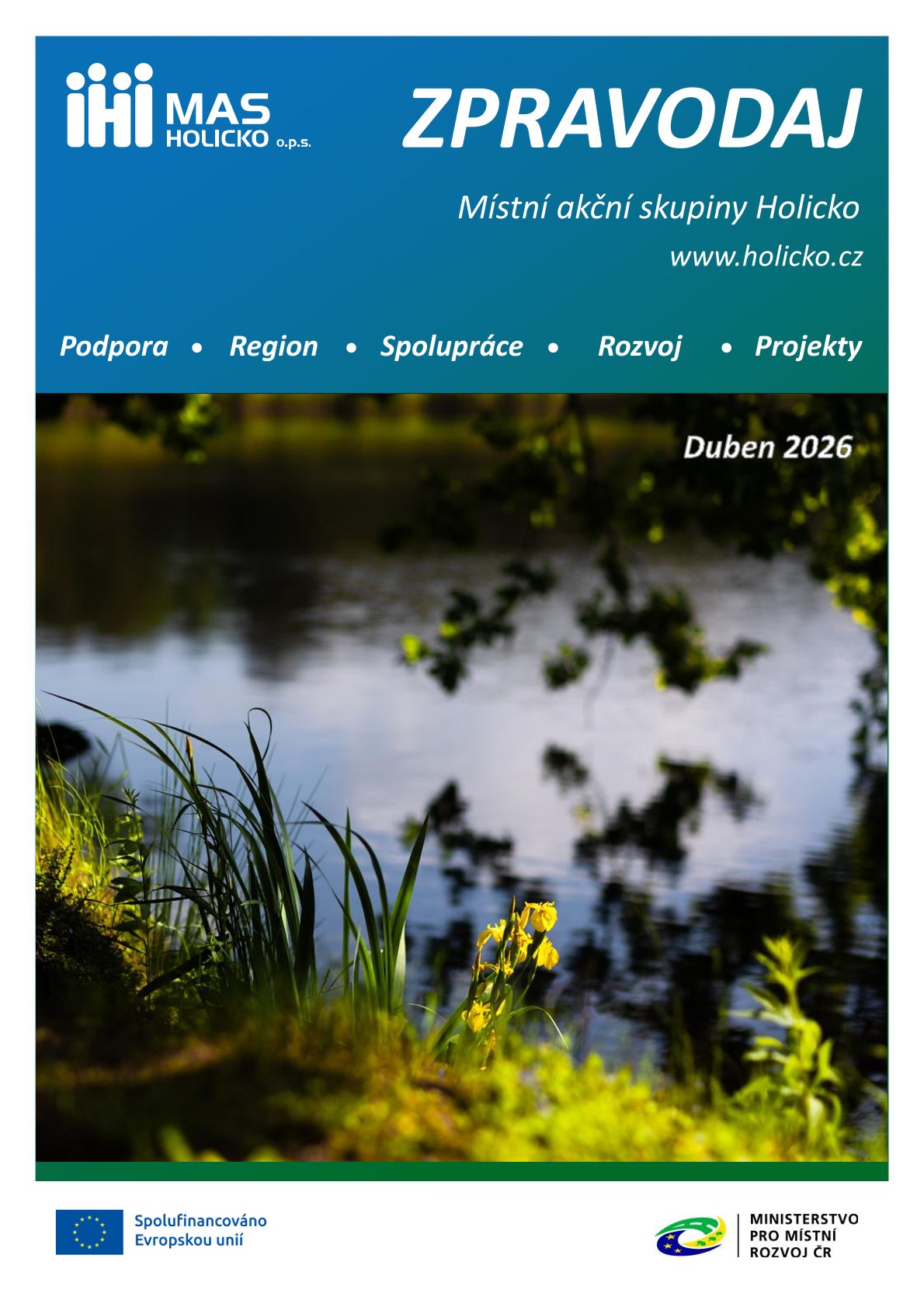 Vyšlo nové číslo Zpravodaje MAS Holicko (duben 2026)