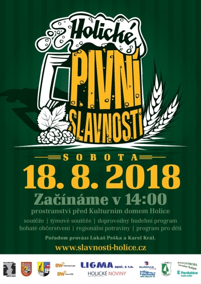 Pivní slavnosti 2018 v Holicích