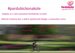 PARDUBICKO NA KOLE - POZVÁNKA NA CYKLOVÝLET PODHŮŘÍM ŽELEZNÝCH HOR